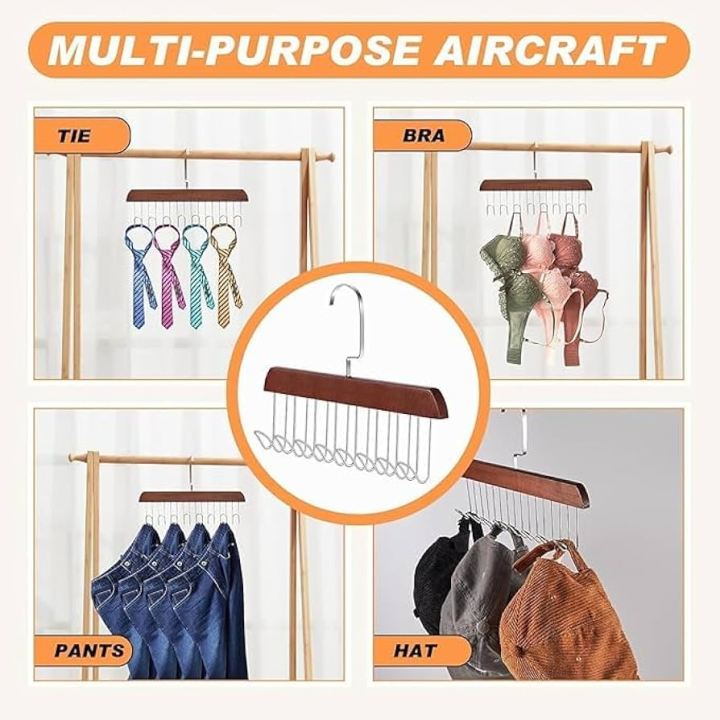 8%20Hooks%20Adjustable%20Closet%20Hangers,%20Wooden%20Hangers%20for%20Belt%20Hanger%20for%20Tie%20Lingerie%20Belt%20Scarf%20Tie%20Storage%20Racks%20Foldable%20Hooks%20Wood%20Hanger%20Wardrobe%20Organizers%20for%20Men%20Women%20-%20Image%208