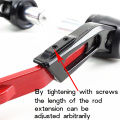 Adjustable Length Universal 7/8' Handlebar Protector Brake Lever Guard for Motorcycle Scooter ATV Mountain Bike Hand Guard. 