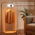 Mini Portable Dryer Foldable Electric Dryer Intelligent Timed Fast Drying Household Cabinet with Drying Bag Compact Travel Style. 
