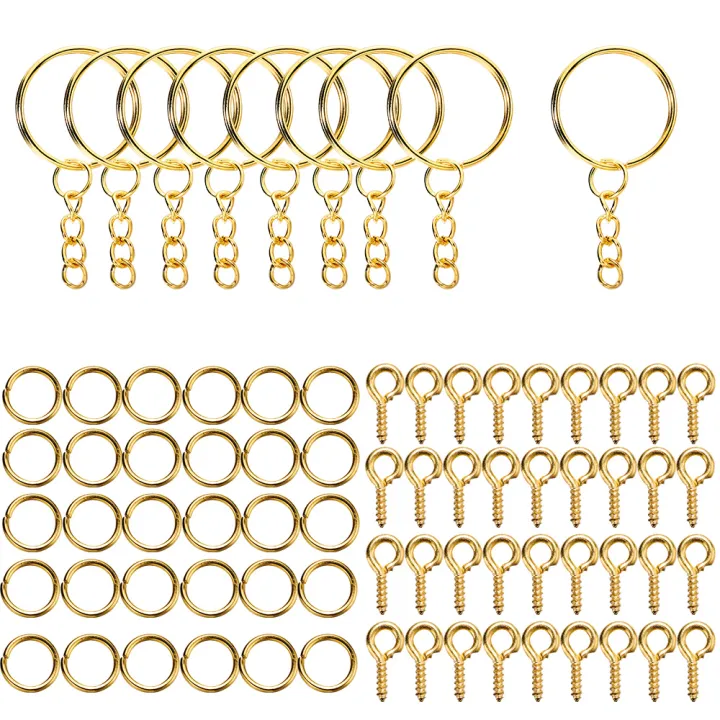 110Pcs%20Keychain%20Open%20Jump%20Rings%20Eye%20Pins%20Jewelry%20Making%20Accessories%20Kits%20for%20DIY%20Epoxy%20Resin%20Key%20Chain%20Key%20Ring%20Pendants%20-%20Image%207