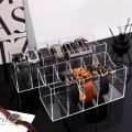 3/5/7 Grid Belt Organizer Boxes,Acrylic Belt Storage Holder for Closet,Display Case for Tie,Bow Tie,Belt Storage Rack & Display.