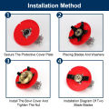 Dual-use Weeding Blade Cutters Disc Multi-functional Weeder Plate Lawn Mower Trimmers 2/5 Teeth Blades Hedge Grass Trimmer Head.