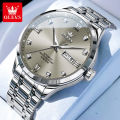 OLEVS 9946 Original Automatic Watch for Men Auto Date Calendar Display Luxury Top Brand Business Men's Mechanical Wristwatches. 