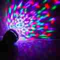 Disco Light Mini Party Lamp LED 3W Multi Colour Effect. 