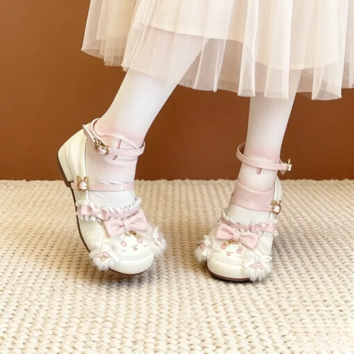 Women's%20Lolita%20Mary%20Jane%20Shoes,%20Mid-Heel%20Round%20Toe%20Bow%20Pumps,%20Sweet%20Cute%20Style,%20Suitable%20for%20Students,%20Daily%20and%20Party%20Wear.%20-%20Image%203