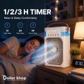 Portable Air Conditioner Fan,900ML Personal Air Conditioner with Ice Tray,5in1 Timming Evaporative Air Cooler,Cooling Fan with 7 Colors Light, 5 Sprays,3 Speeds,Ac Fan for Small Room,Office,Car,Camp. 