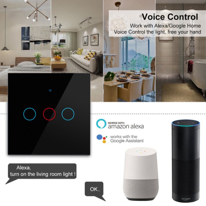 Tuya%20WiFi%20Smart%20Touch%20Switch%20EU%20Two%20Wiring%20Methods%20LED%201/2/3Gang%20Wall%20Light%20Switches%20Smart%20Life%20Home%20Via%20Alexa%20%20Home%20lightify%20-%20Image%202