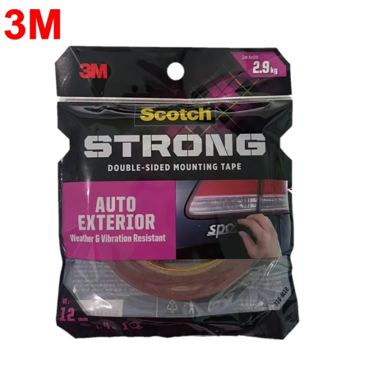 3M%20Auto%20tape%203M%20Car%20Tape%203M%20Double%20Sided%20Mounting%20tape%20Attaches%20Side%20Moldings,Trim%20and%20Emblems%20to%20Interior%20and%20Exterior%20of%20auto%20-%20Image%202