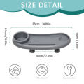 1PC Universal Baby Snack Tray for Stroller with Cup Holder, Infant Stroller Snack Tray with Cup Holder, Stroller Tray Attachment.