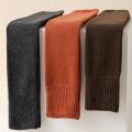 1/2Pairs Winter Knee High Leg Cover Windproof Warm Sweat Absorb Long Leg Warmers Thermal Anti-Cold Thigh High Knitted Stockings. 