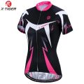 X-TIGER Women's Cycling Jersey Summer Breathable Quick-drying Bicycle Shirt TMB Mountain Road Cycling Clothing. 