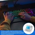 For Backlit Mechanical Keyboard Switches Mechanical Keyboard Replacement Axis Clicky Linear Tactile Silent Cross Shaft Switches. 