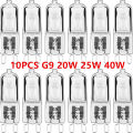 10PCS G9 220V 20W 25W 40W LED Lamp Bulbs Inserted Beads Crystal Lamp Halogen Bulb  Eco Halogen Light Bulbs Capsule Wholesale. 