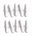 10 Piece Set of Automatic Stirring Cup Magnetized Circular Capsule Portable Cup Rotating Wheel Coffee Cup Magnetic Stirrer.