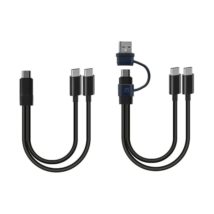1 Vers Chargeur Usb Android C/Iphone/Micro Usb Câble C/A Multi Type 3