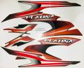 PLATINA RED FULL SET STICKERS. 