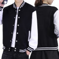 Black White Jacket Coats 5XL Loose Oversized Clothes Casual Men Women Baseball Clothes Couple Street Coat Warm Fleece Jackets.