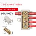 High Power Splitter Quick Wire Connector Terminal Block Electrical Cable Junction Box ZK-M306 ZK-M406 Connectors. 