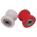 Motorcycle 8/10mm Drive Chain Roller Pulley Wheel Slider Tensioner Wheel GuideFor Enduro Motocross Pit Dirt Bike ATV CRF CR XR.