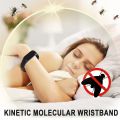 Ultrasonic Anti-mosquitos Kinetic Molecular Wristband Bracelet Anti Mosquitos Repeller Bracelet Watch for Outdoor Protection. 