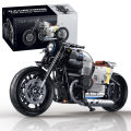 New DIY Building Blocks Motorbike Technical Sets MOC Bricks 1:8 Motorcycle Model Birthday  for Boys Kids Children . 