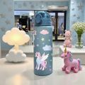 780ml 3D Unicorn-Patterned Water Cup: High-Definition Stereo Print, Lightweight Durable, Great for Kids & Adults, PVC-Free.