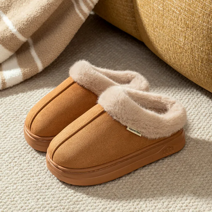 Fashion%20Women's%20Winter%20Slippers%20Indoor%20and%20Outdoor%20Warmth%20Anti-slip%20Comfort%20Thick%20Sole%20Casual%20Couple%20Home%20Shoes%20Snow%20Boots%20-%20Image%204