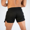 GITF Mens Gym Training Shorts Men Sports Casual Clothing Fitness Workout Running Grid Quick-Drying Compression Shorts Athletics.