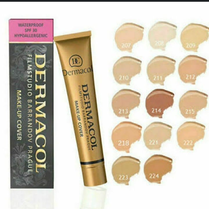 Dermacoal make up foundation pack of 1