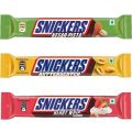 SNICKERS Almond Chocolate Butterscotch / Berry Whip / Kesar Pista. 