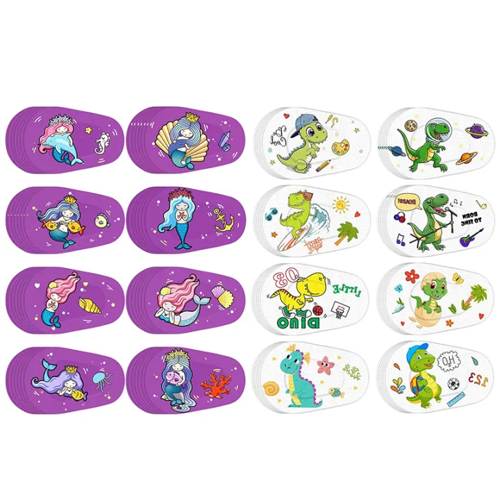 8%20Pcs%20Cute%20Adhesive%20Eye%20Patches%20Disposable%20Breathable%20Bandage%20Amblyopia%20Protect%20Eyesight%20For%20Kids%20Girls%20Boys%20-%20Image%203