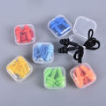 Silicone Ear Plugs Sleep Earplugs Noise Reduction Swimming With Rope. 