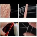 100 meter crystal Tec Elastic Beading Thread 100m  Strong Stretch Jewelry Cord for DIY Bracelet & Necklace Making (1.0mm)". 