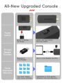 DATA FROG Portable Retro TV Game Stick Wireless USB Console with 1800 Built-in Classic NES/Dendy Games. 