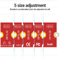 JEYI M.2 NGFF NVME SSD Extension Bracket Transfer 2230 2242 2260 2280 Length Extend Adapter Bracket Card Plate Change Long Size. 