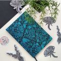 Ocean Hues BuJo Journal | Diary | A5 Notebook | Dot grid | Dotted Hardcover | Doodle Journal. 