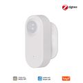 MOES Zigbee 3.0 Tuya Smart PIR Motion Sensor Human Body Infrared Detector Battery Powered Works with Smart Life App Alexa . 
