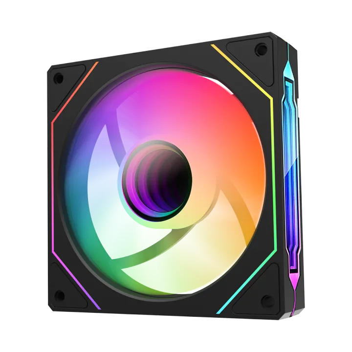 Prism 4 PRO ARGB Fan PC 120mm Computer Case Fan 4pin PWM CPU Cooling Fans 3pin5v RGB