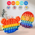 Rainbow Pop Push Bubblle Fidget Anti Stress Relief Toys for Adult Children Special Needs Sensory Toys Interactive Toys for Kids.