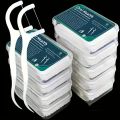 50PCS Dental Floss Picks for Daily Oral Hygiene – Deep Cleaning, Disposable and Travel-Friendly Flossers with Original Flavor Polyester Sticks for Fresh Breath and Healthy Gums. 