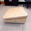 Footrest for Office & Home Under Desk Wooden Foot Rest Foot stool. 