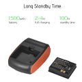 Mini Portable Thermal Receipt POS Printer Wireless Bluetooth 58mm Ticket Bill IOS Android PC Invoice Business Retail Ink-free. 