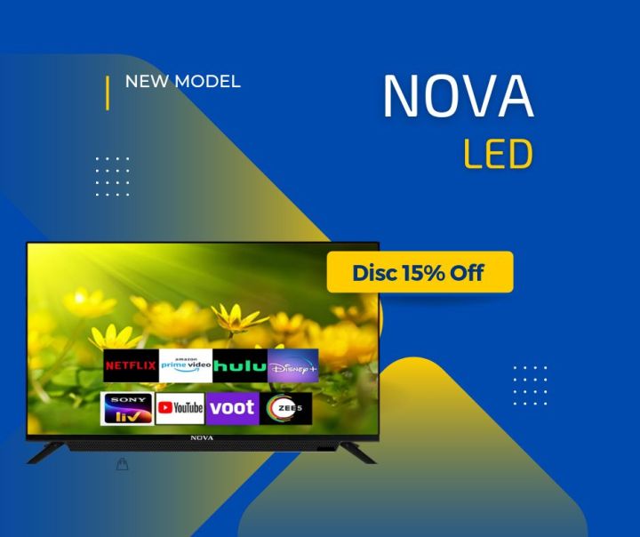NOVA ANDROID LED TV NV 4301 SB (43″)