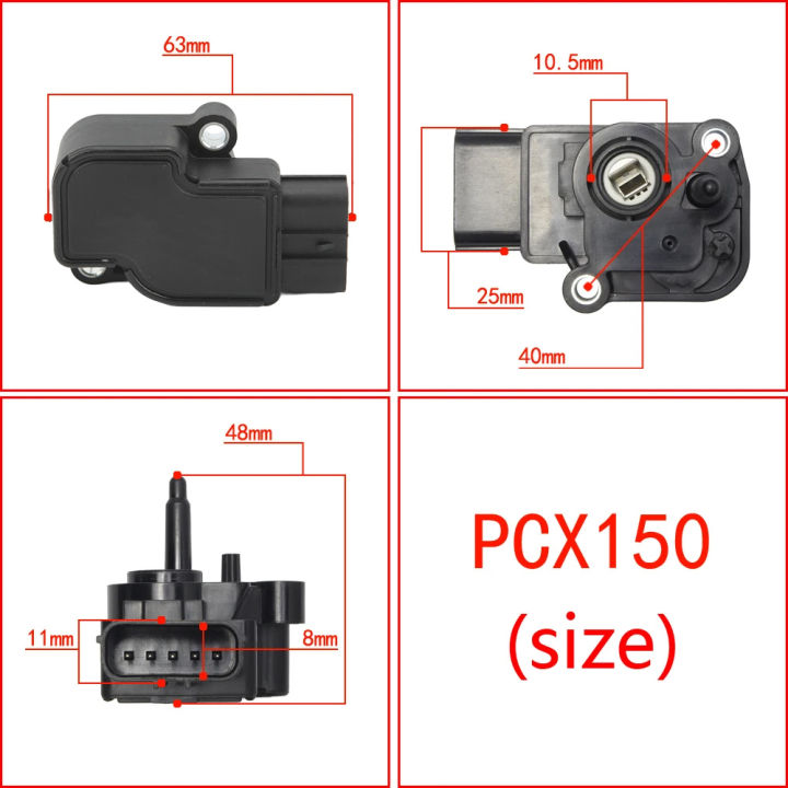 hrottle%20Position%20Sensor%20Set%2016060-K35-V01%20Tps%20For%20Honda%20PCX125/PCX150/FORZA125%202015-2018%20Yamaha%20SRL115%20FI%20V2%20(2SU)%20Sym%20vf3%20-%20Image%207