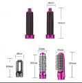 5 in 1 Hair Dryer & Hot Air Brush Styler for Volumizing, Curling, Straightening – Fast Drying with Anti-Frizz Negative Ion Technology. 