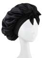 Satin Bonnet Silk Bonnet Adjustable Bonne For Sleeping Hair Bonnet With Tie Band Bonnets For Women Men. 