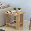 Modern Lamination Wood Multipurpose Side Table Coffee table Storage table Decorative table End Table-16 x 16 x 18 inch (L x W x H, White). 