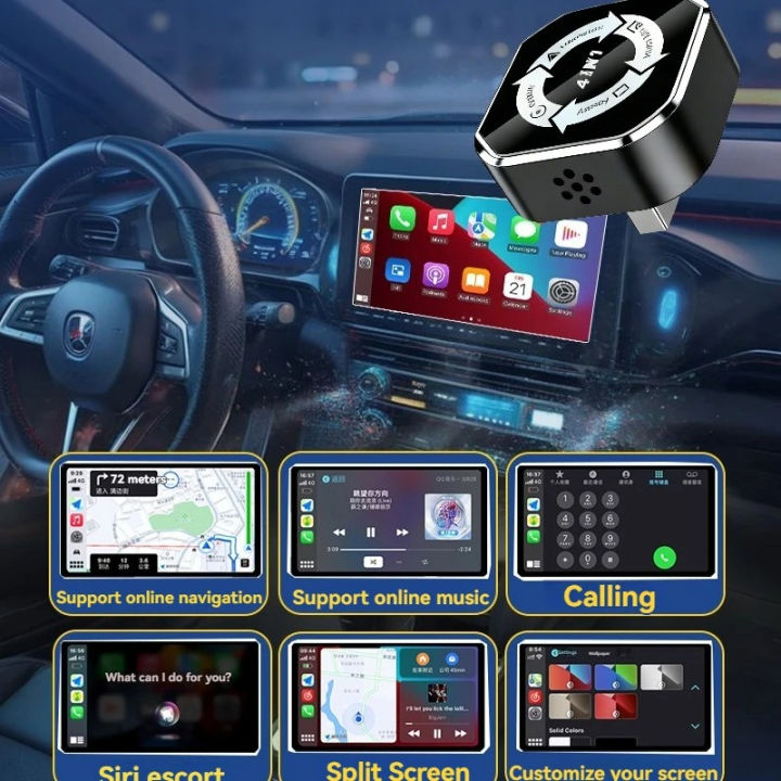 Wireless%20Carplay%20Adapter%20Android%20Auto%204in1%20for%20%20and%20Android%20Mirror%20Link%20Screen%20Projection%20Car%20Ai%20Box%202026%20New%20Car%20Play%20-%20Image%205