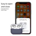 For AirPods Pro Protective Case Silicone New Solid Color Apple Bluetooth Headset Soft Case Protective Cover. 