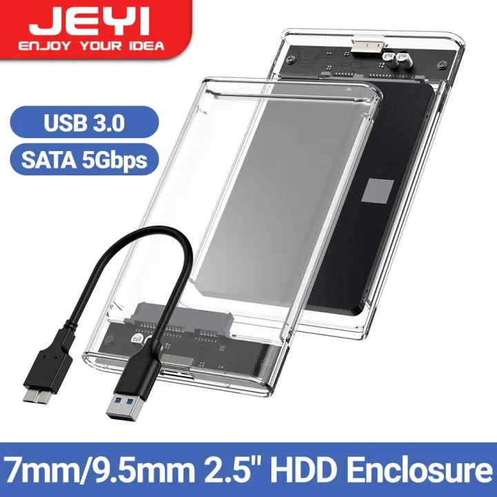 JEYI%202.5"%20External%20HDD%20Enclosure,%20SATA%20to%20USB%203.0%20Tool-Free%20Clear%20for%202.5%20Inch%20SSD%20&%20HDD%209.5mm%207mm%20External%20Hard%20Drive%20Case%20-%20Image%207